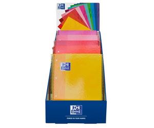 OXFORD Bloc School EU.Book 1 A4+ 80 hojas Cuadriculado 5x5 Colores Cálidos