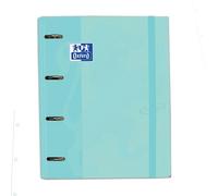 OXFORD Carpebloc Oxford School Europeanbinder Touch A4+ 4 anillas Ice Mint Pastel (Set de 4)