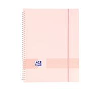 Oxford - Carpeta 40 fundas, tapa de plástico opaco, color rosa chicle