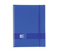 Oxford - Carpeta 40 fundas, tapa de plástico opaco, color azul marino