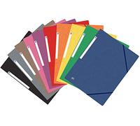 Oxford, Carpeta A4+ de Gomas 3 Solapas, Colores Surtido