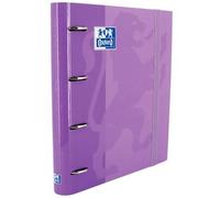 Oxford Carpeta Anillas Classic Europeanbinder C-Recambio 4x35 mm A4+ 100 Hojas T-Extradura Malva