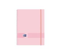 OXFORD CARPETA ESPIRAL 20 FUNDAS LIVE&GO A4 ROSA CHICLE LIVE & GO 31x25x1 Cms.