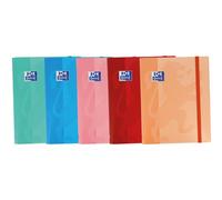 Oxford Carpeta School de Cartón Forrado con Gomas y Solapas A4, Pack de 10