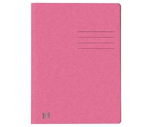 Oxford Carpetas rápidas A4 de cartón, color rosa, 25 unidades