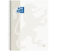 Oxford Classic Europeanbook 1 Write&Erase Cuaderno 80 Hojas A4+ Microperforado Tapa Extradura Blanco (Set de 5) (Set de 5)