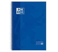 Oxford Classic Europeanbook 1 Write&Erase Cuaderno 80 Hojas A4+ Microperforado Tapa Extradura Azul Marino Set 5 (Set de 5)