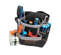 Oxford Cloth Tool Belt Electrician Tool Bag Maintenance Organizers for Electrician Carpenter Hardware Tools Belt Bag Oxford Cloth Tool Belt with Adjustable Fit Multiple Pockets for Organized Tools and