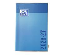 Oxford Creation Zip agenda escolar (años 2018 - 2019 1 día por página 352 páginas 12 x 18 cm) azul