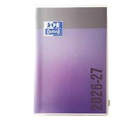 Oxford Creation Zip agenda escolar (años 2018 - 2019 1 día por página 352 páginas 12 x 18 cm), color morado