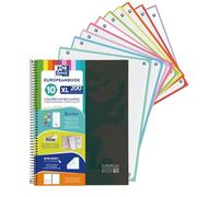 Oxford Cuaderno A4+, Europeanbook 10, Tapa Extradura, Cuadriculado 5X5, 200 Hojas, Color Negro