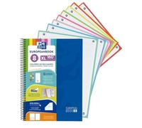 Oxford Cuaderno A4+, Europeanbook 8, Tapa Extradura, Cuadriculado 5X5, 160 Hojas, Color Azul Marino