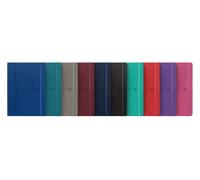 Oxford Cuaderno A5 a cuadros, 80 hojas, 10 colores claros clásicos, 10 unidades