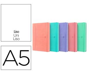 Oxford Cuaderno Cosido Tapa Extradura DIN A5 Colores Pastel Surtidos