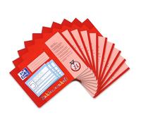 Oxford - Cuaderno de cálculo (A4, horizontal, diseño ZL, 1ª clase, 16 hojas, 2 taladros, lote de 10 unidades)