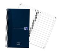 Oxford Cuaderno de lista de tareas, encuadernado en espiral, 230 páginas, azul, paquete de 1