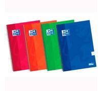 Oxford Cuaderno Espiral Classic Write&Erase 4º 80H 90gr Tapa Extradura Blanco/Surtido (Set 5) (Set de 5)