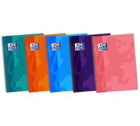 Oxford, Cuaderno School Classic, Tapa PP F 80h Cuadrícula 4x4, Colores Surtidos 5