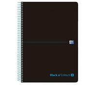 Oxford Cuadernos A4+ Europeanbook-8 Espiral 160 h 90 g cuad.5x5 tapa PP Pack 5 (8 colores)