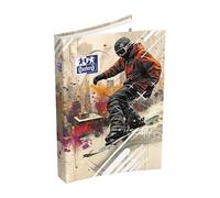 Oxford Deporte Spirit agenda escolar (años 2017 - 2018 1 día por página 352 páginas 12 x 18 cm), diseño de skate