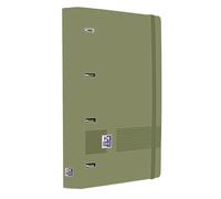 Oxford Carpeta equipada Live & Go DIN A4 4A 35 mm Verde Safari