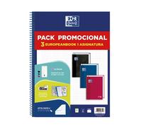 Oxford europeanbook 1 classic pack de 3 cuadernos espiral formato a4+