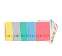 Oxford Europeanbook 5 White&Erase 120H Cuaderno A4+ Tapa Extradura Microperforado Set de 5 (Set de 5)