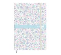 Oxford Flowers agenda escolar (años 2017 - 2018 1 día por página 352 páginas 12 x 18 cm), color blanco
