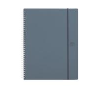 Oxford Forest, Carpeta de Fundas A4+, Polyfoam 50% Reciclado, 40 Fundas Transparentes, Color Mist