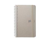 Oxford Nude agenda escolar (años 2017 - 2018 1 día por página 352 páginas 12 x 18 cm) plata