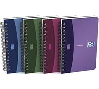 Oxford Office - Cuaderno de espiral, 90 x 140 mm, cuadriculado, 90 hojas, polipropileno, recibirás 1 unidad de 90 hojas