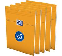 Oxford Oficina 100106281 Lote 5 Bloque 21 x 29,7 cm 80 g
