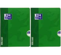 Oxford Openflex - Libreta, cuadricula 4 x 4, 48 hojas, A5 (Paquete de 2)