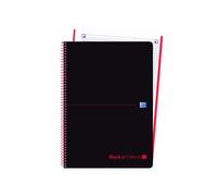 Oxford - OXF CUADERNO 1T A4+80H 5x5 ROJ 400088241 400088241