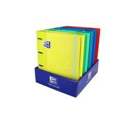 Oxford - OXFORD CARPETA ANILLAS 4X35 EUROPEANBINDER TOUCH A4+ C/RECAMBIO 100 HOJAS 90GR 5X5 SURTIDOS -10U- - Color no elegible 400136667