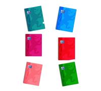 Oxford, PACK DE 3 LIBRETAS COLORES ALEATORIO Cuaderno A4 cuadriculado 5x5, Libreta Microperforada Europeanbook1, Tapa extradura, 80 Hojas, SI QUIERES COLOR CONCRETO NOS ESCRIBES