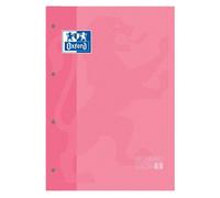 Oxford Recambio color Rosa Oxford A4 .80 hojas, cuadrícula 5x5