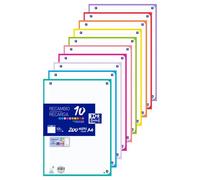 Oxford Recambio Classic A4 160 Hojas OptikPaper 5x5mm 10 Colores