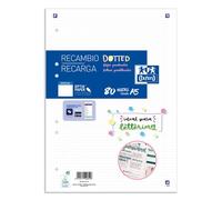 Oxford Recambio Classic Dotted A5 90 g/m² Rayado Punteado