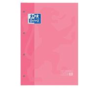 Oxford Recambio color Rosa Oxford A4 .80 hojas, cuadrícula 5x5
