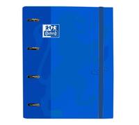Oxford Recambio de Carpeta Touch Europeanbinder C 4 Anillas A4+ Denim