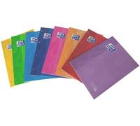 OXFORD Recambio Oxford School Color 1 Encolado A4+ 80h 90gr 4 Taladros Cuadric. 5x5 Surtido (Set de 30)