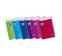 Oxford school classic europeanbook 1 a4+ tapa extradura - cuaderno de tamaño a4+ - tapa resistente de extradura - 80 hojas cuadriculadas 5x5 (4 uds)
