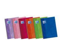 Oxford school classic write&erase fº cuaderno espiral - tapa extradura - liso - 80 hojas - colores surtidos (5 uds)