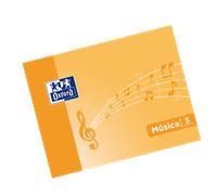 Oxford school musica a5 apaisado - tapa blanda - libreta grapada - 5 p