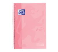 Oxford school touch europeanbook 1 a4+ tapa extradura - cuaderno con tapa resistente - 80 hojas de papel de alta calidad - diseño flamingo pastel