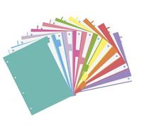 Oxford Separadores de cartulina Strongline A4, 10 posiciones, 10 colores