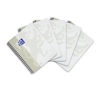 Oxford Touch Spiraalblok Gelijnd Cuaderno Rayas 70 vel 90 g Soepele Cardonte Kaft Gris Claro