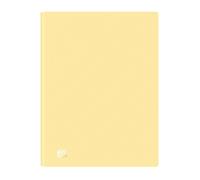 Oxford Urban, Carpeta de Fundas Plástico A4, 40 Fundas Transparentes, Color Amarillo Pastel