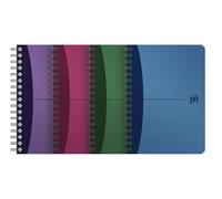 Oxford Urban mix - Pack de 10 cuadernos espiral, tapa plástico opaco, A6
